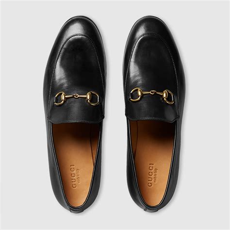 black loafers gucci